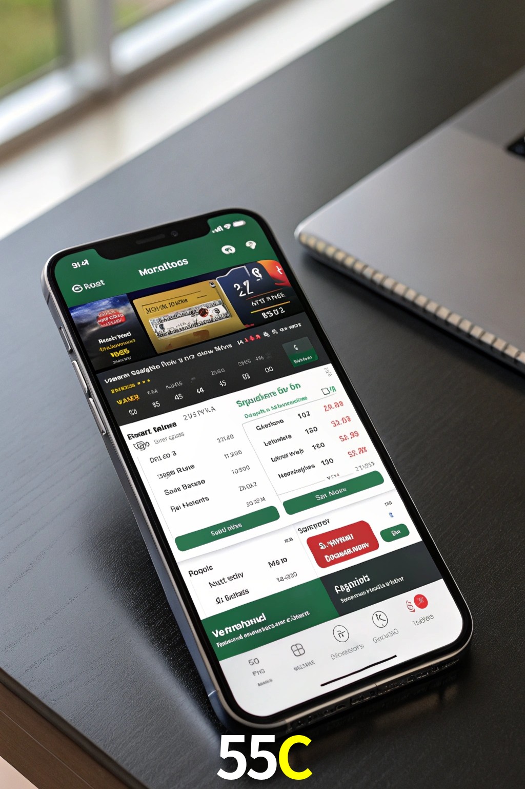 Baixe o aplicativo 55C para jogar a qualquer momento