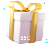 Receba seus bônus de boas-vindas no 55C BET